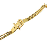 Multi-Layer Gold Belt Strap Bangle Bracelet Women Charm Jewelry