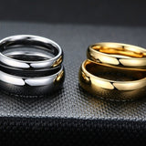Classic Wedding Ring for Women Men Bridal Band Engagement Jewelry