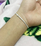 Snake Chain DIY Charm Bracelet for Women 925 Sterling Silver Jewelry