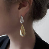 TRANSPARENT UNIQUE ACRYLIC EARRINGS FOR WOMEN TEMPERAMENT JEWELRY
