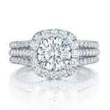 Luxury Engagement Women Ring Zirconi Wedding Jewelry
