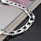 10MM Sideway Silver Bracelet For Women Women Jewelry