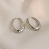 Vintage Hoop Drop Earrings For Woman Party Wedding Pendant Jewelry