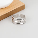Unique Adjustable Ring For Women 925 Silver Party Jewelry