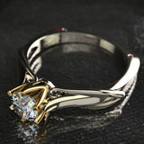 1 Ct Diamond Ring 18K Gold for Women Diamond Jewelry Wedding Jewelry