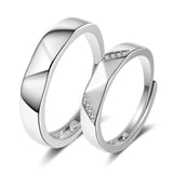Romantic Heart  Engagement Ring Women Couple Jewelry