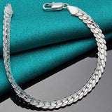 925 Silver Engagement Bracelet Chain For Woman Wedding Jewelry