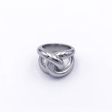 Unique Infinite Gold Ring For Women Jewelry Anniverssary Party Gift