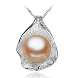 Genuine Natural Freshwater Pearl Pendant Necklace Wedding Jewelry women