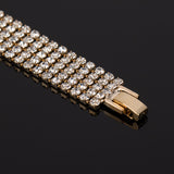 Rhinestone Crystal Multi-Layer Tassel Bracelet Female Bohemia Princess Jewelry