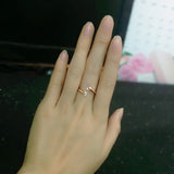 Luxury Engagement Diamond Ring For Women Wedding Jewelry