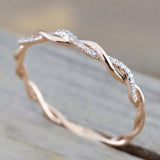 Princess Aquamarine Engagement Ring Women's Wedding Jewelry