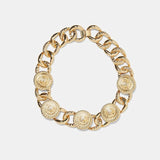 Luxury 14Kt Gold Necklace Women Wedding Party Jewelry