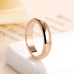 Rose Gold Engagement Ring For Women Wedding Jewelry