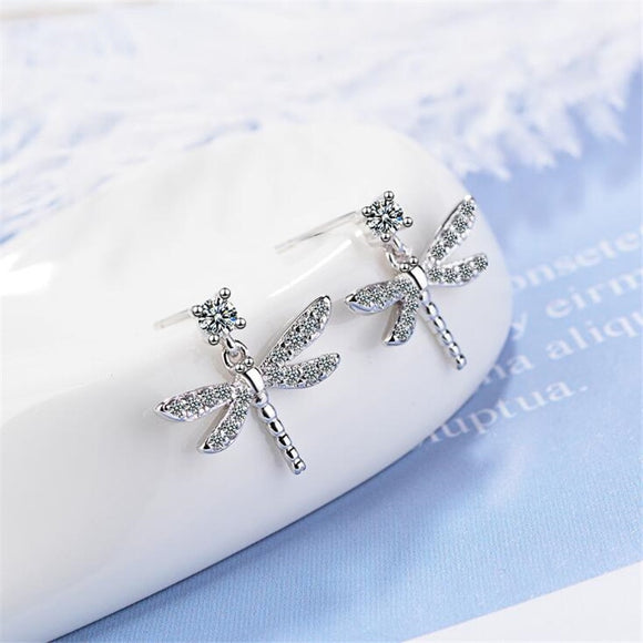 crystal-dragonfly-stud-earrings-925-sterling-silver-sweet-insect-jewelry